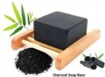 6 CHARCOAL SOAP BASE (6)