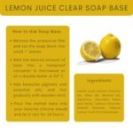 14 LEMON SOAP BASE