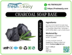 activated charcoal melt and pour soap base (450gm)